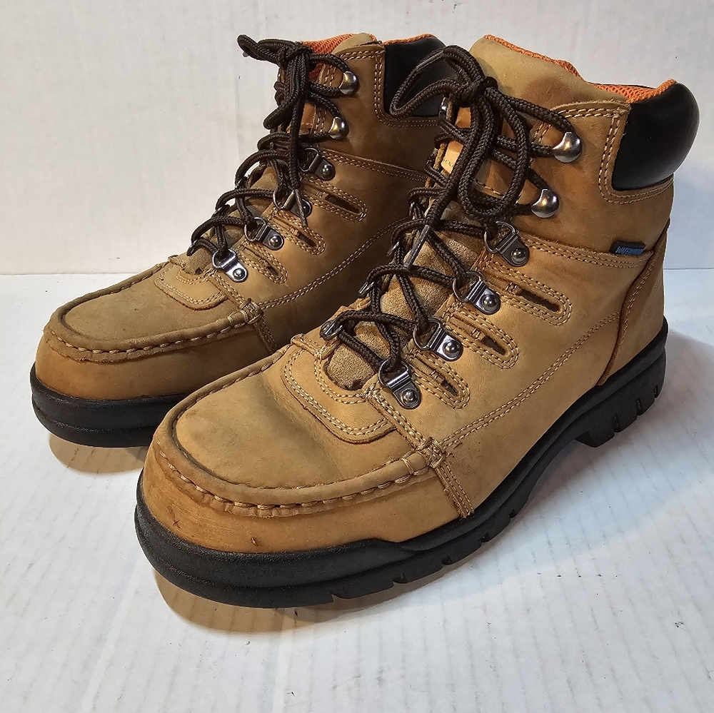 Itasca 6" Moc Toe Men's Boots Wheat, Lace Up, CES017TS, Size 10